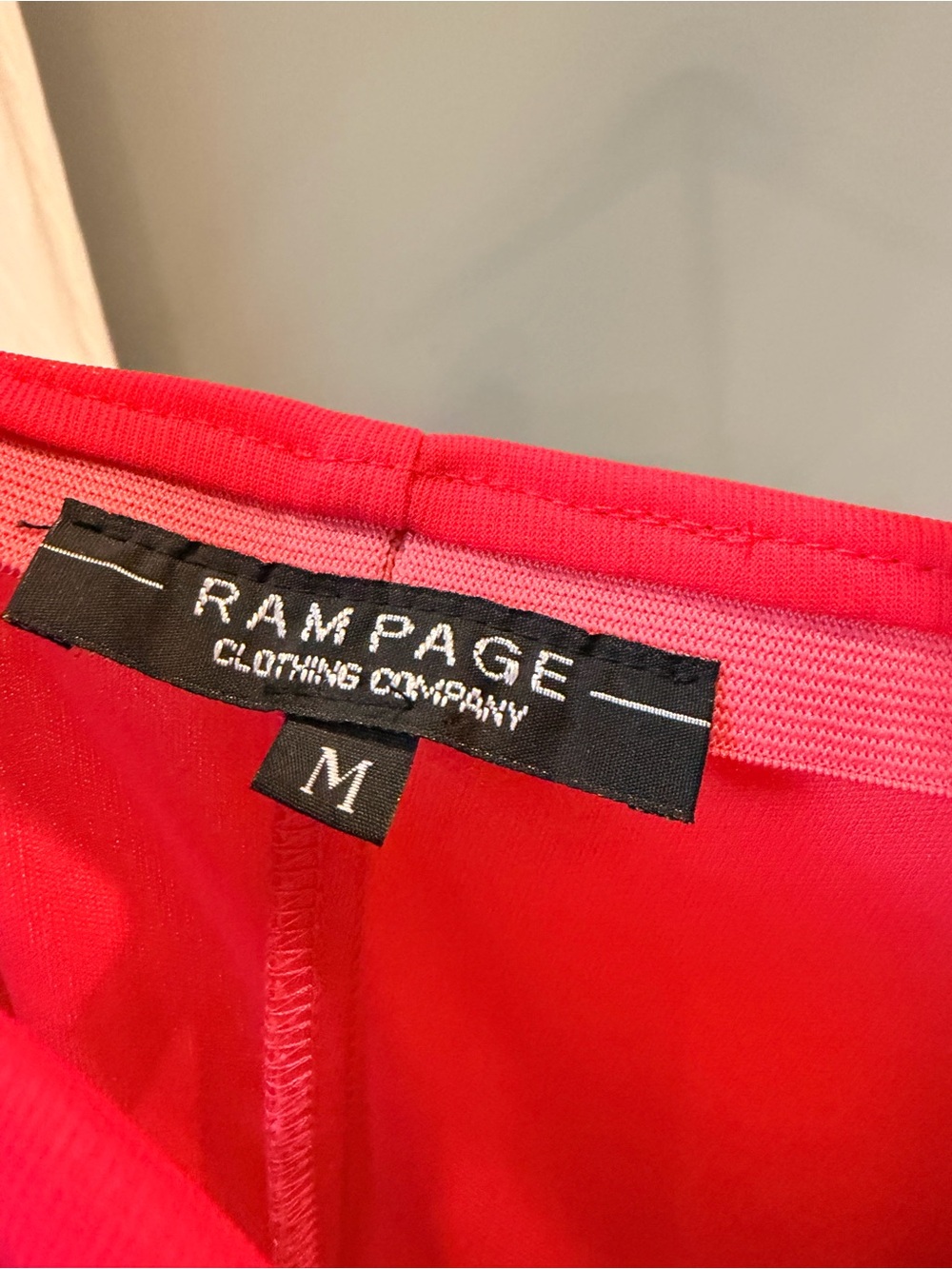 Vintage Y2K Rampage Red Ruched Mini Dress M Formal Vacation Party Romantic 90s - Picture 4 of 11
